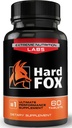 Hard Fox - #1 Ultimate Performance - 3" Aggiunto Dimensione in 60 giorni - Pillole di ingrandimento per gli uomini - Super Drive, Forza, dimensione, resistenza - 60 conte