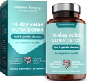 Vitamina Bounty 14-Day Colon Ultra Detox Cleanse - Gentle Colon Cleanse, Colon Cleanser Detox, Soothing Gut Cleanse, Support Gut Health e Regolari Movimenti Bowel, Salute Digestiva - 28 Capsule