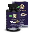 Magnesio Supplemento L-teanina Capsule Mood, Sleep & Stress Support con Magnesio Bisglycinate, L-teanina & GABA promuove il relax, la qualità del sonno & Clarity mentale Vegan & Non-Drowsy 90 capsule