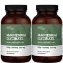 Terra Harmony Chelated Magnesium Glycinate 500mg - 120 capsule (2-Pack, 1000mg Totale)