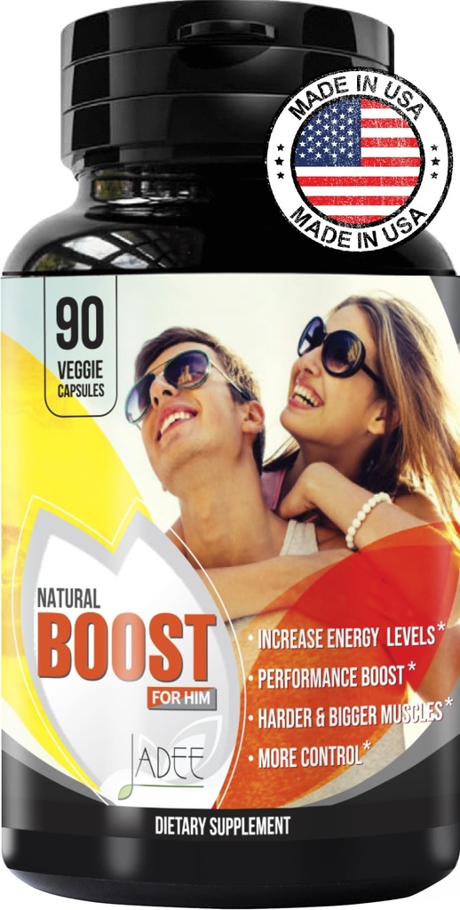 Jadee Natural Male Enhancing Supplemento - Aumentare 2" in 60 giorni Ampliamento & Male Enhancement Pills, Promuovere dimensione, Forza, Energia, Stamina, Ultimo supporto Erect più lungo, Testosterone Booster per gli uomini