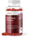 Gummie di radice di barbabietola organica - Booster di ossido nitrico per gli uomini e le donne - Organic Non-GMO Gluten Free Vegan Beets - 60CT