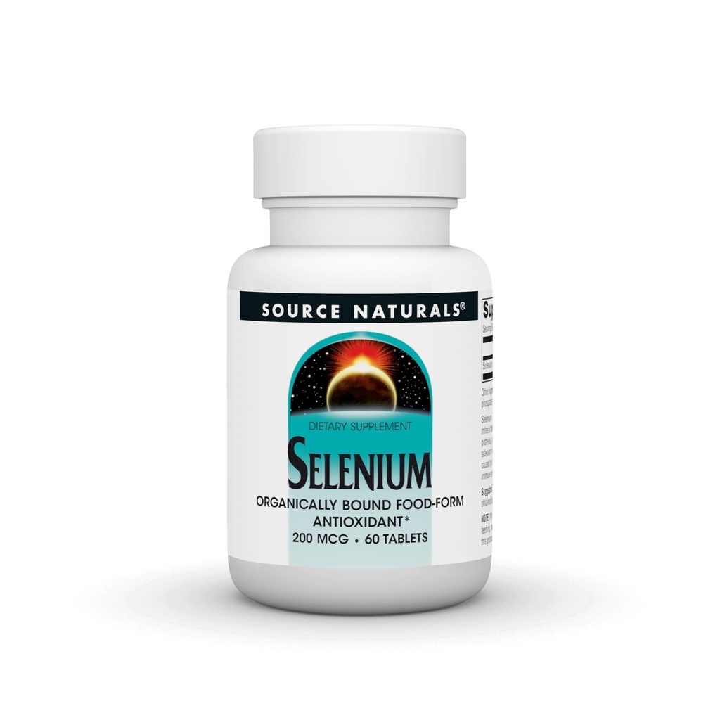 Selenio, Antiossidante alimentare organicamente bound*, 200 mcg - 60 compresse