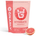 Gnarly Nutrition Hydrate Electrolyte Powder – Ruby Red Grapefruit Exercise Drink Mix – NSF Contents Certified – Electrolyte Solution, Performance & Recovery – Ruby Red Grapefruit, 14.10 oz