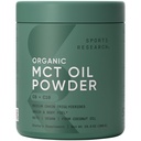 Polvere organica dell'olio MCT - Keto & Vegan MCTs C8, C10 da Coconuts - Grassty Acid Brain & Body Fuel, Non-GMO & Gluten Free - Unflavored, Perfect in Coffee, Tea & Protein Shakes - 10.6 oz