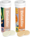 Compresse di idratazione - Elettroliti e vitamine | Ginger-Lime e Arancione - 2 Pack (20 Serve)