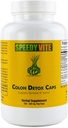 Colon Detox supporta la rimozione naturale delle tossine* Organico, carbone Psyllium Seed & Husk Flax Seed Apple Fiber/Pectin Slippery Elm Fennel- Polvere in 230 tappi di Veg