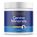 Minerali di canina di vitamine Rx - Minerali essenziali per cani - Calcio, Magnesio, Supplemento di ferro, Bone e Joint Supplement per K9, Supporto immunitario - 16oz