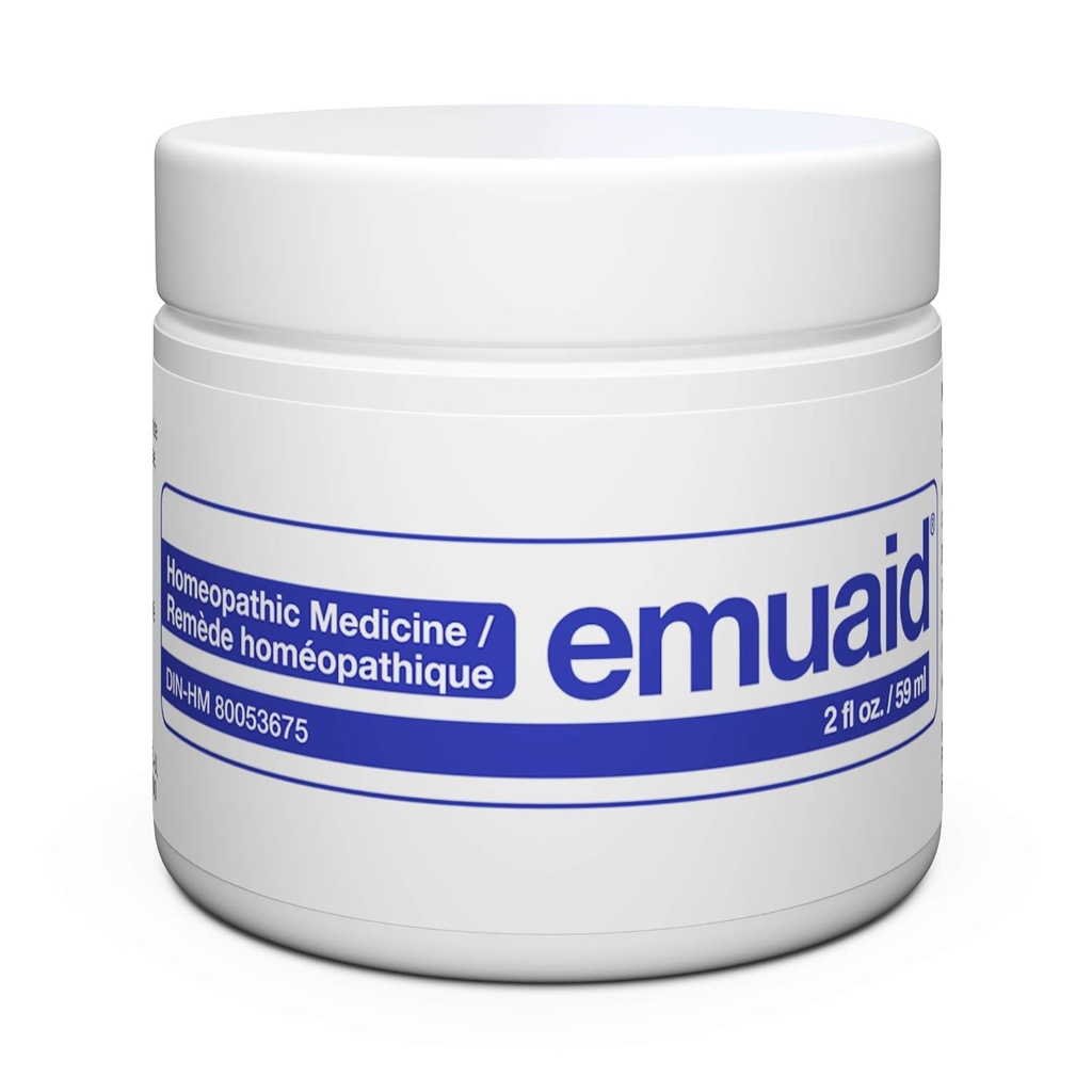 emuaid Unguento per Eczema e Psoriasi Rilievo, Riduce il prurito, Dolore, Gonfiore, Trattamento Regolare di Resistenza per 100+ Condizioni della Pelle, Steroide e Chimico-Free, Adatto per tutte le età, 2oz
