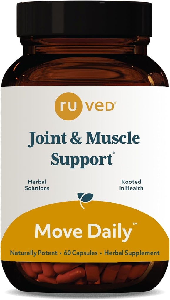 RUVED Paingon, Unbeatable Muscle Plus Joint Support Dietary Supplement, 60 Count by RUVED, prodotto da Ayush Herbs