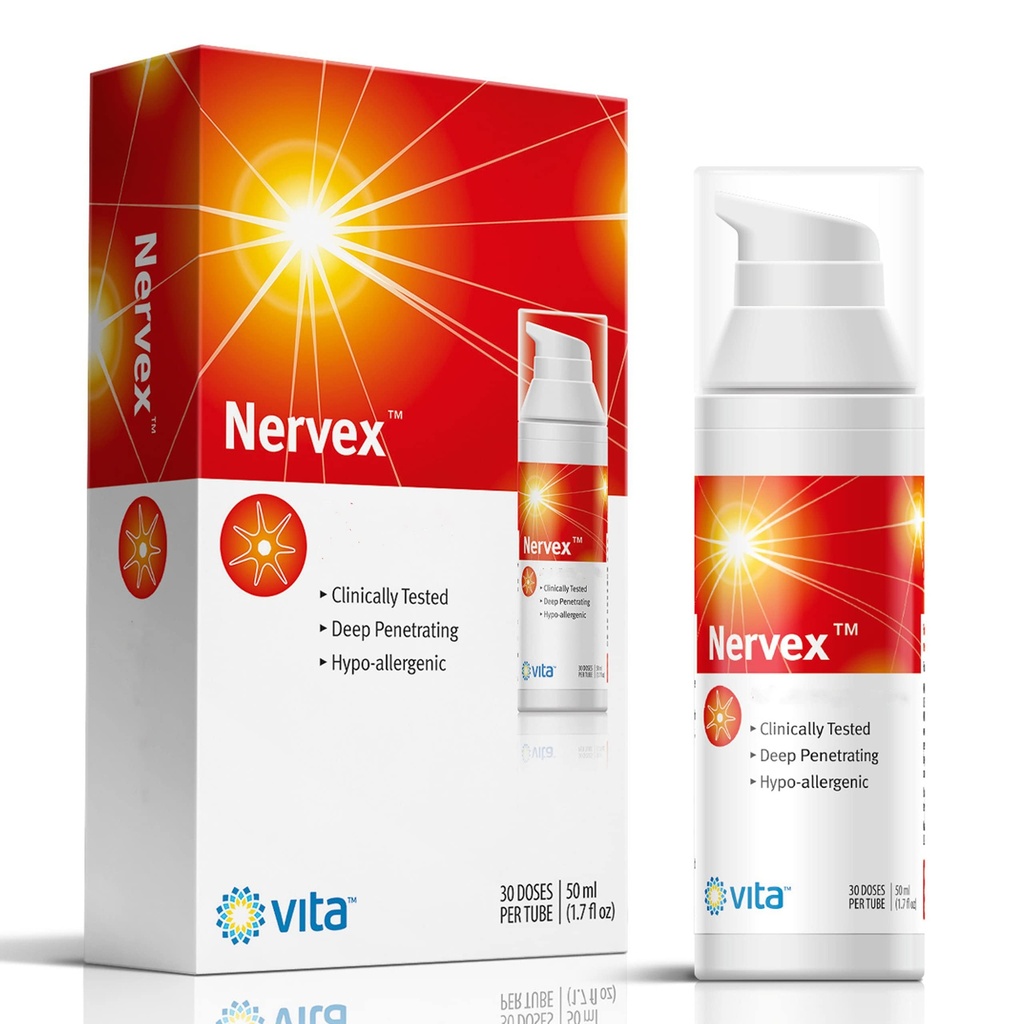 Vita Scienze Nervex massimo supporto neuropatia, scientificamente sviluppato per efficace crema veloce naturale per piedi, mani, gambe, piedi