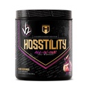 HOSSTILE Hosstility V2 Pre Workout, All-in-One Pre polvere di allenamento per gli uomini e le donne, Aumentare la pompa del muscolo, aumentare l'energia, aumentare la resistenza, affilare il fuoco, Uva Apple, 40 Servings