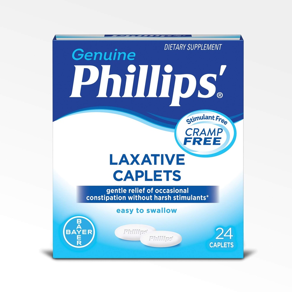 Capelli lassativi di Phillips, 24 Caplets (Pack of 4)