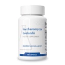 Biotics Ricerca Saccharomyces boulardii Probiotics Supplemento - 235 mg/Serving- Supporta l'Equilibrio Microbiale Salute GI, Risposte Immune & Pathway sane - Dairy-Free, Temperatura-Stable - 60 capsule