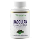 Paradise Herbs Jiaogulan, Vital Energy Adaptogen, Spettro intero attivo, Super Potente, Ultra Pure, Vegan, Non OGM, Gluten Free 60 capsule vegetariane