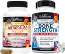 BioSchwartz Advanced Strength Pre e Probiotics Supplemento con enzimi digestivi (2 mesi di alimentazione) Plus Vitamina B Complex con vitamina C (2 mesi di alimentazione)