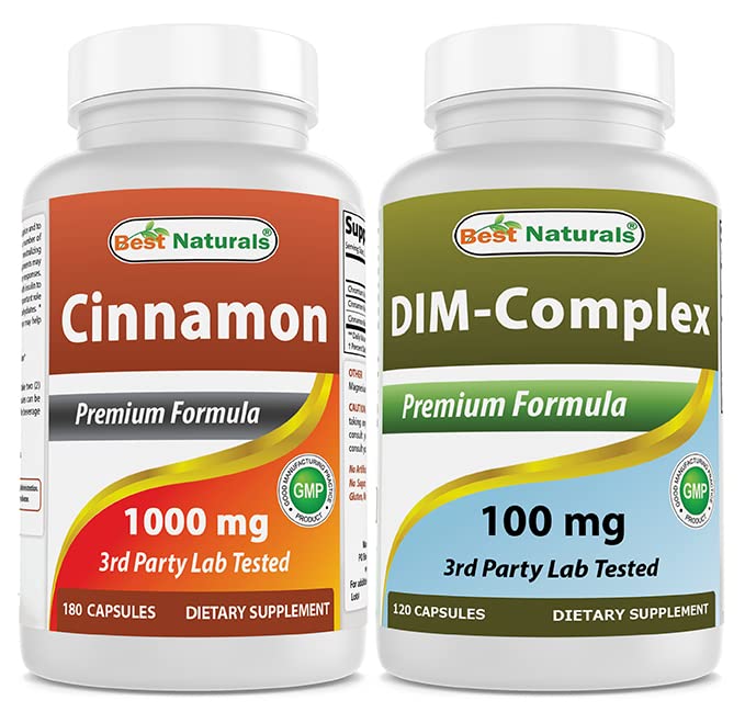 Cinnamone 1000 mg & DIM Supplemento 100 mg