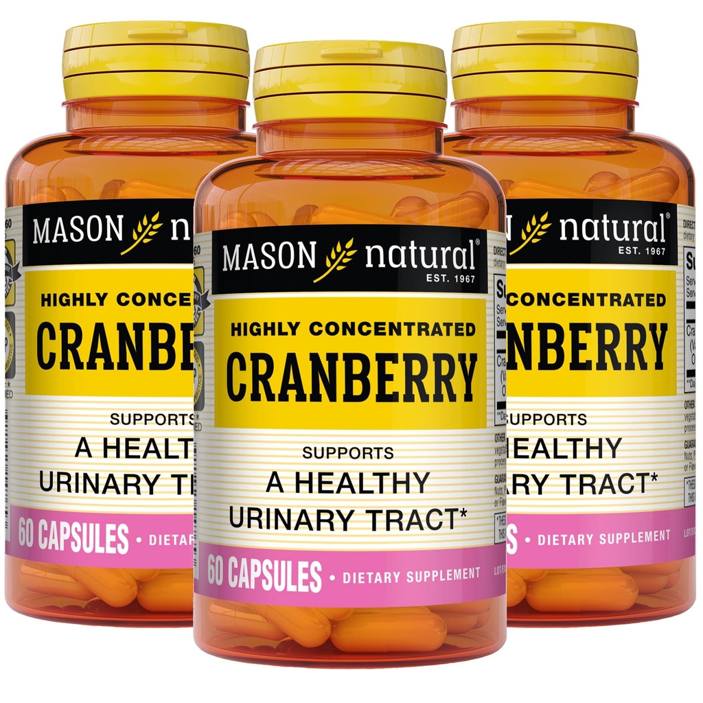 MASON Mirtillo NATURAL Altamente Concentrato 900 mg, Alimentazione 3 mesi, Salute Antiossidante & Immune, Supporta Tratto urinario sano, 3 confezione