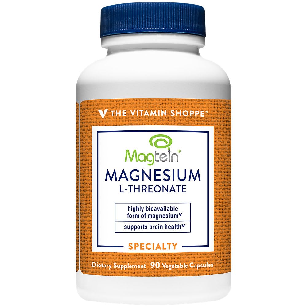 Magnesio Threonate - Supporta la salute del cervello (90 capsule vegetali)