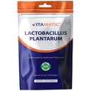 Vitamatic Lactobacillus Plantarum Probiotic Powder - Digestive Health Support - 100 Grammo (3.5 OZ) - 100 Serve