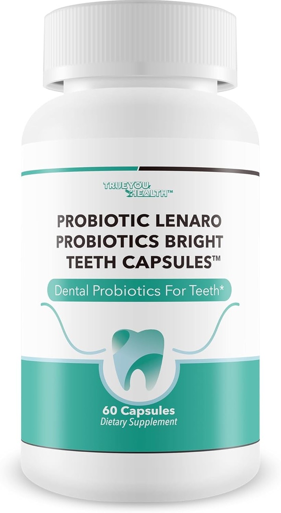 Probiotici Bright Teeth Capsule - I nostri migliori probiotici dentali Bianco Teeth Support - Probiotici dentali Sbiancamento luminoso Denti Mousse Capsule alternativi - Probiotici per Teeth Probiotic Mouth