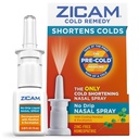 Zicam Cold Remedy No-Drip spray nasale con raffreddamento Menthol & Eucalyptus, omeopatico, senza zinco, medicina pre-venduta, abbrevia la durata del freddo, 0,5 oncia