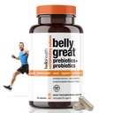 Probiotici giornalieri per le donne, uomini + bambini Probiotici –Belly Grandi Prebiotici e Probiotici per la salute del fegato & supporto immunitario + vitamina D3, Folate B Vitamine: 15 Strain, Gluten Free -60 Conte
