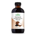 LifeTIME Charcoal di cocco attivato, liquido, non aromatizzato (Btl-Glass) | 8oz
