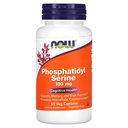 NOW Integratori alimentari, Phosphatidyl Serine 100 mg con Phospholipid composto derivato dalla lecitina di soia, 60 capsule di veg