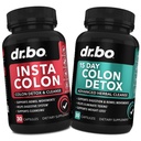 Colon Cleanser Detox Supplemento capsule - 15 giorni Colon Cleanse Pills & Probiotic Herbal Cleansing - Daily Natural Bowel Movement Supplements for Intestinal Stomach Bloating Digestive Gut Support