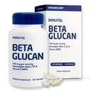 Integratore Immune Immutol con 750mg di Beta Glucan 1,3 1,6 - Ingredienti naturali, Alta potenza per aumentare l'immunità e benessere generale, 60 capsule (60)