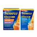 Theraflu Severe Cold Relief Polvere liquida calda Combo: 12ct Daytime/Nighttime Honey Lemon Flavor + 6ct Daytime Honey Ginger Flavor