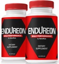 NutraRize (2 Pack) Pillole Endureon – Formula di supporto giornaliero con ingredienti Premium per aiutare a mantenere l'energia degli uomini, le prestazioni e il benessere quotidiano | Capsule facili da portare (120 capsule)
