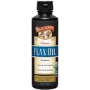 Integratore liquido di lignite organico di Barlean da semi di lino pressato a freddo, 7,230 mg ALA Omega-3 acidi grassi per capelli sani, pelle e occhi, senza glutine, 12 oz