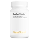 Supersmart - Bacillus Subtilis 3 miliardi di CFU al giorno (alta potenza) - Spore Probiotic Supplement | Non-GMO & Gluten Free - 60 capsule DR