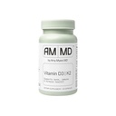 Amy Myers MD Vitamin D3/K2 10,000 IU Capsule - Supplemento giornaliero di vitamina per Bone, Immune & Hormone Health Support - Healthy Mindset & Relax Aid - 30 Capsule