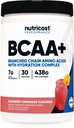 Nutricost BCAA + polvere di idratazione (Limonata di lampone) 30 Serve - Aminoacidi a catena ramificata con Complesso di idratazione - Senza glutine, Non OGM