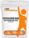 BulkSupplements.com Potassium BHB Powder - Beta-HydroxyButyrate Powder, BHB Supplement - Non aromaed & Gluten Free, 9g per Serving, 500g (1.1 lbs) (Pack of 1)