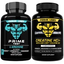 Prime Labs L Arginina (60 ct) + Creatina HCl Capsule (60 ct)