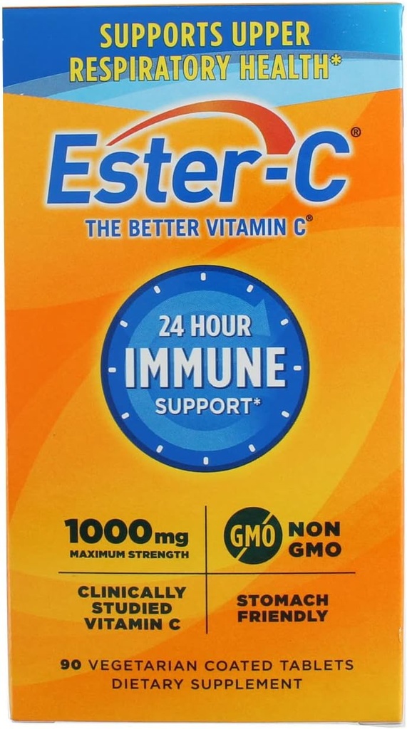 Ester-C Vitamina C, 1000mg compresse, 90-Count bottiglia