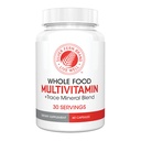 Silver Fern Whole Food Daily Multi Vitamin w/Trace Mineral Blend Supplement - 1 Bottiglia - 60 Vegicaps - 30 Day Supply - Naturale, Non-GMO, Vegan, Multivitamina Uomo e Donna - Sintetici Zero