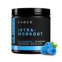 Polvere intra-allenamento Kaged BCAAs in-Kaged, L-Citrulline & Beta-Alanina per Endurance 124mg Organic PurCaf Caffeine Coconut Water Powder 20 Servings Blue Raspberry