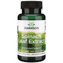Estratto di foglie di spinaci di Swanson - Supplemento di erbe Promozione della salute generale - Green Foods Formula w/Beneficial Thylakoids & Chlorophyll - (60 capsule di verdure, 650 mg ciascuno)