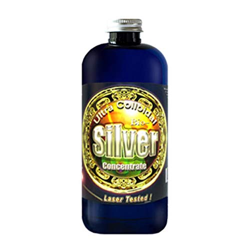 Soluzione liquida d'argento, 16 Oz., 50 PPM, Silver MTN Minerals, (Medical Purity Silver, La maggior parte dei particolati di Nano sospesi colloidalmente biodisponibili)