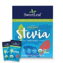 SweetLeaf Organic Stevia Powder Packets - Zero Calorie Sweetener con Stevia Leaf Extract, No Artificial Sweetener Additive, Sugar Free, Keto Friendly, Non OGM, Gluten Free - 70 Packets (Pack of 1)