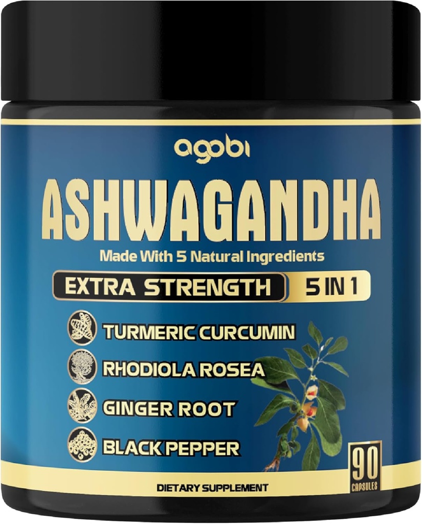 fabi Ashwagandha Supplemento capsule - 90 conti per 3 mesi di fornitura