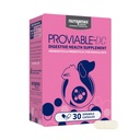 Probiotici Proviable Nutramax per cani e gatti, supplemento giornaliero di salute digestiva con più strati di batteri, gatti e probiotici per cani Plus Prebiotici, 30 capsule