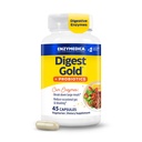 Enzymedica Digest Gold + Probiotics, Formula 2 in-1 per la salute del fegato, enzimi digestivi & 1 miliardo di culture probiotiche attive, 45 conte (FFP)