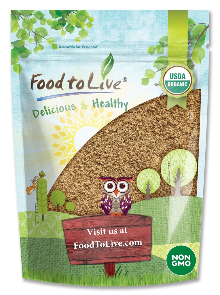 Cibo per vivere - Polvere Camu Organica Camu, 1 Pound - Non OGM, Kosher, Raw, Superfood Vegan, Bulk, Non Irradiated, Pure, Grande per cuocere e bevande