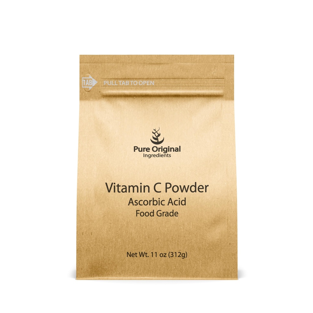 PURE INGREDIENTI ORIGINALi Polvere di vitamina C, 11 oz, acido ascorbico
